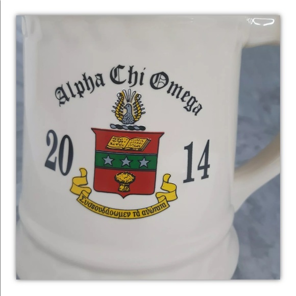 UNC 2014 Alpha Chi Omega Giant Mug - Picture 2 of 6